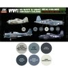 AK Interactive  RCS111 WWII US Navy & USMC Aircraft Colors 6x17ml